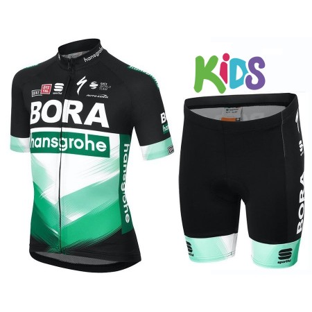 Tenue Maillot + Cuissard 2020 Bora-Hansgrohe Enfant N001